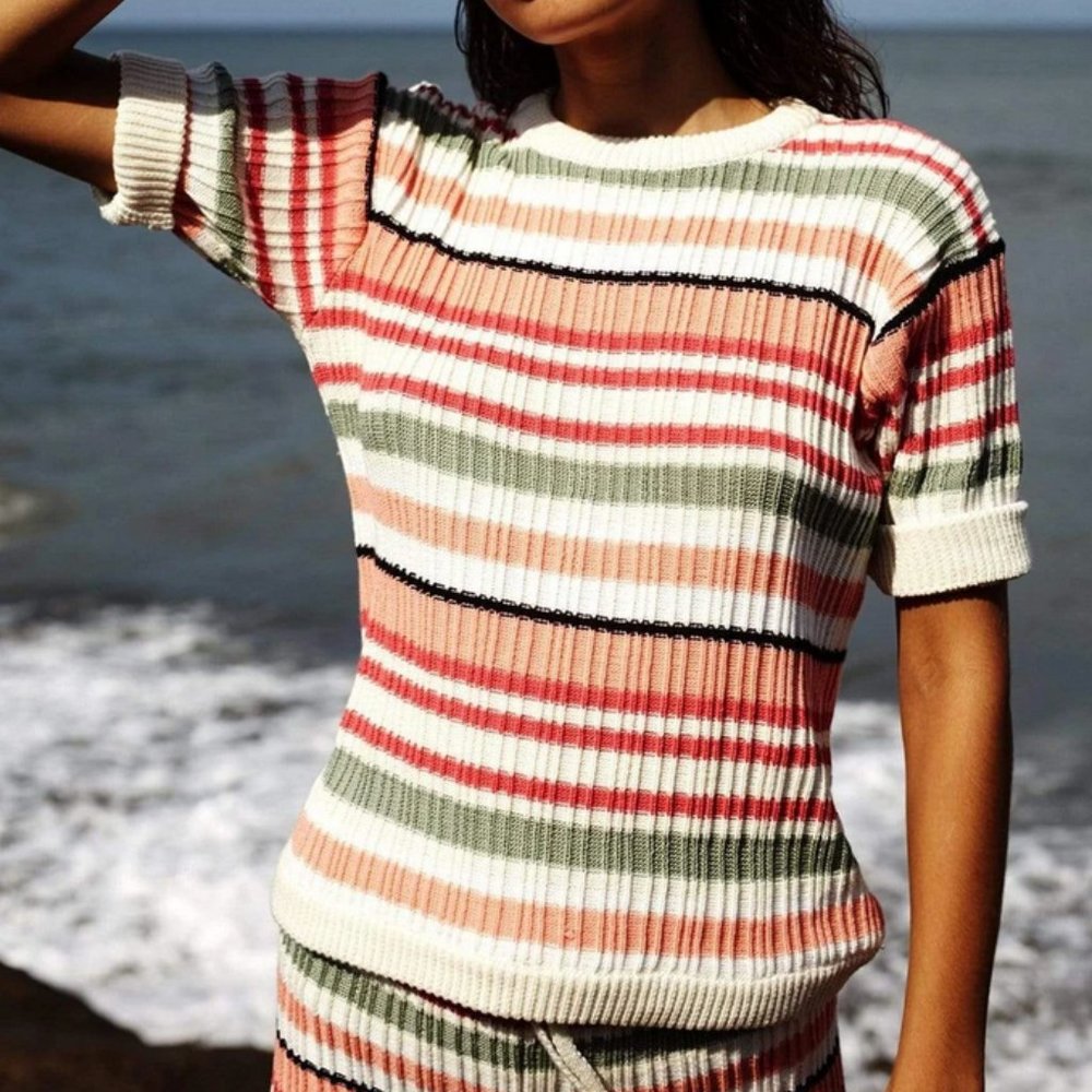 Rue Stiic Short Sleeve Sweater